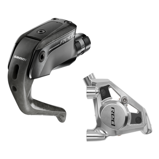 SRAM RED Aero HRD vänster bromsreglage och främre bromsok
