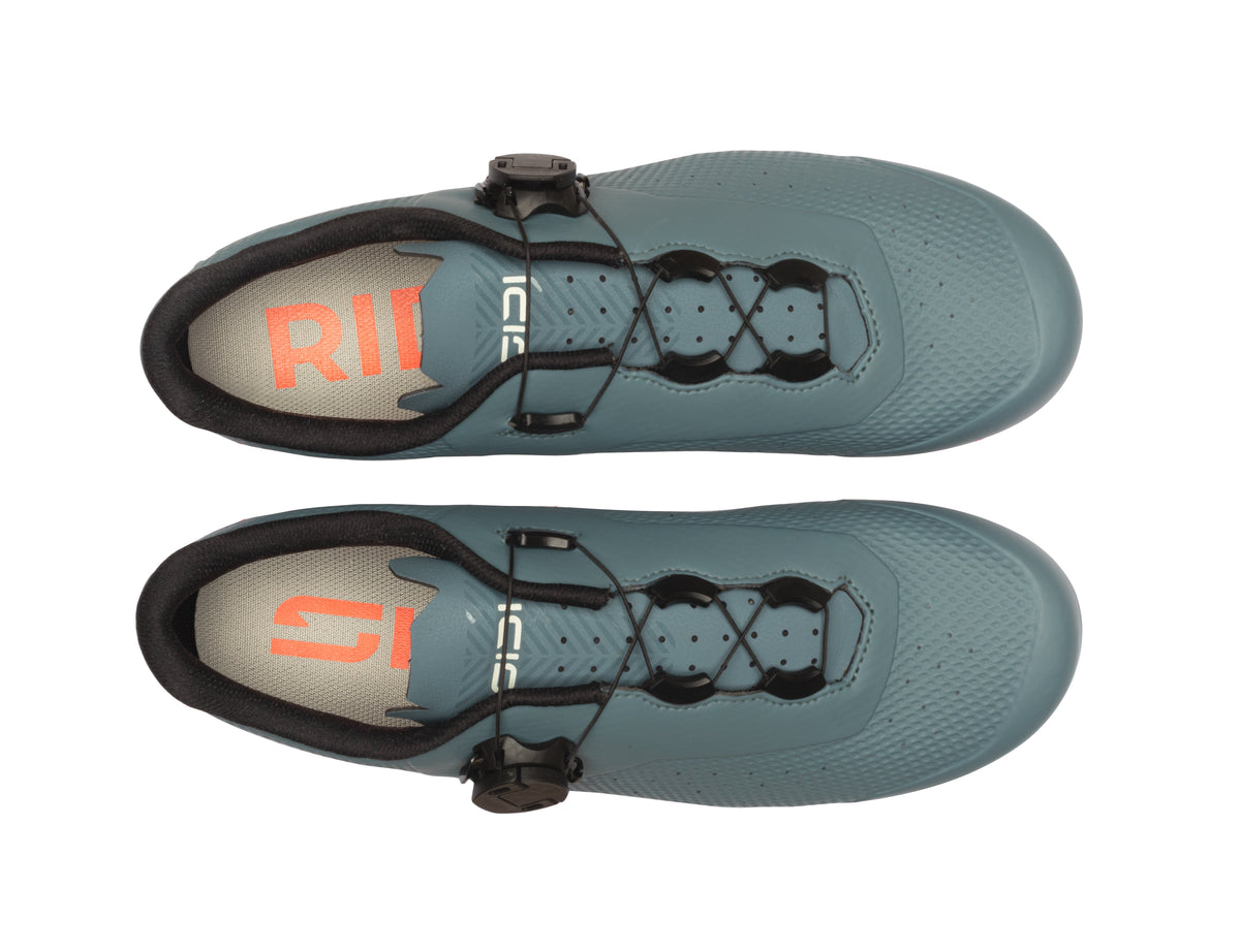 Sidi Fast 3 road shoes storm grey and ice white, front view