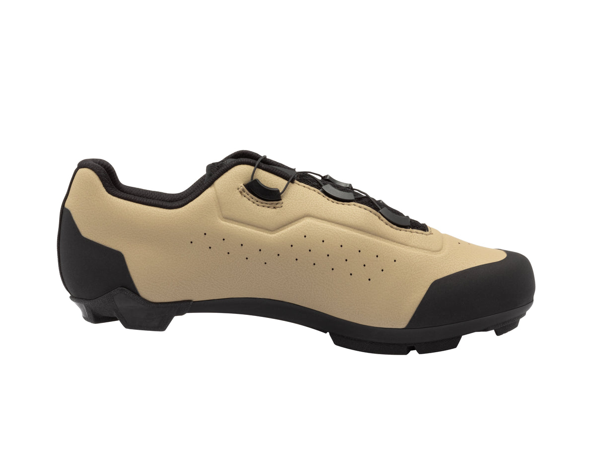 Sidi Liinea XC gravel cykelsko dark sand, indvendig profilvisning