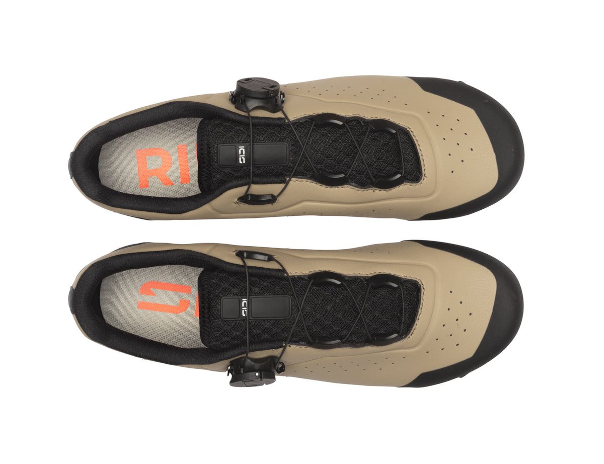 Sidi Liinea XC gravel cykelsko dark sand, forfra