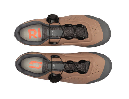 XC gravel kolesarski čevlji Sidi Liinea Woman cork brown, pogled od spredaj