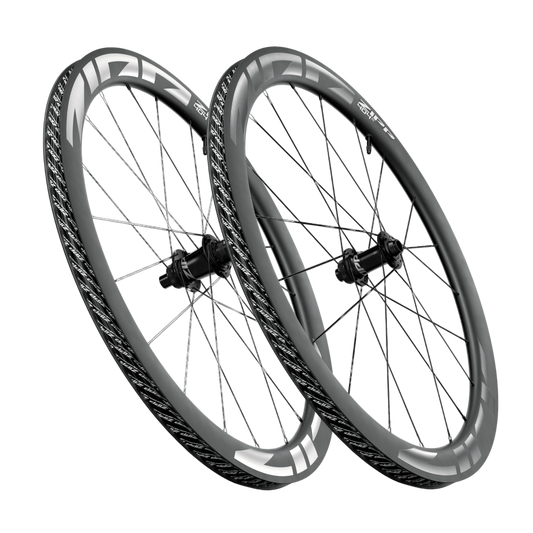 Ζεύγος Τροχών ZIPP 404 S A1 Tubeless Ready (Center Lock) Μαύρο/Γκρι