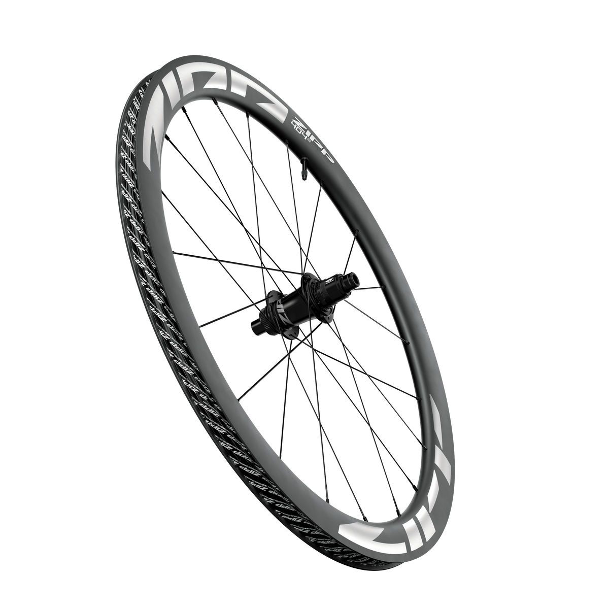 Hjulsæt ZIPP 404 S A1 Tubeless Ready (Center Lock) Sort/Grå