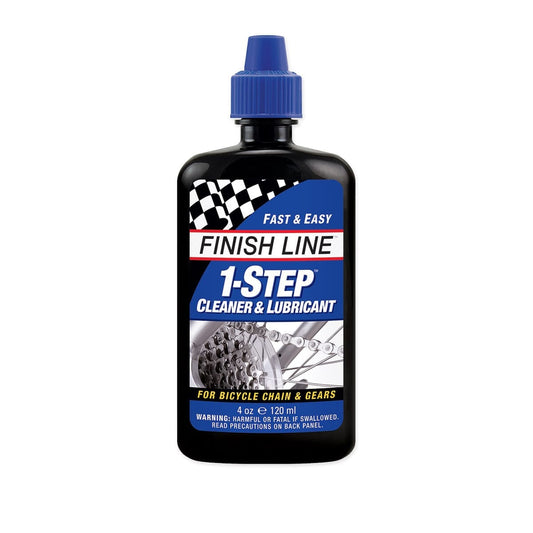 Smörjmedel och rengöringsmedel för drivlina i droppflaska FINISH LINE 1-STEP (120 ml)