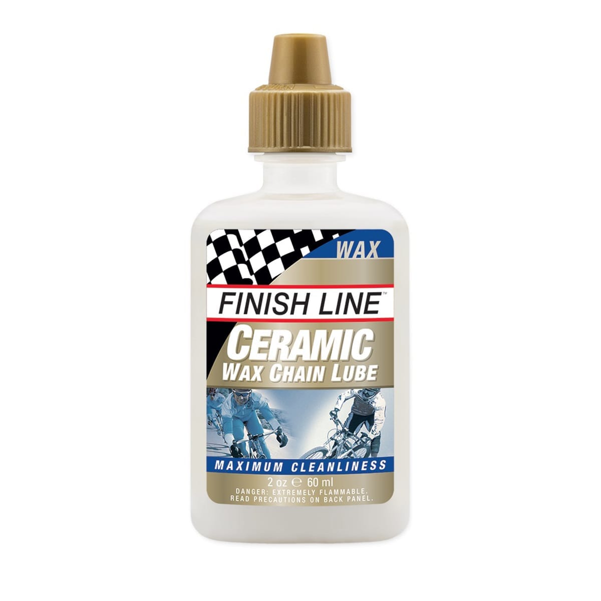 Keramické mazivo na řetěz v lahvičce FINISH LINE CERAMIC WAX LUBE - Všechny podmínky (60 ml)