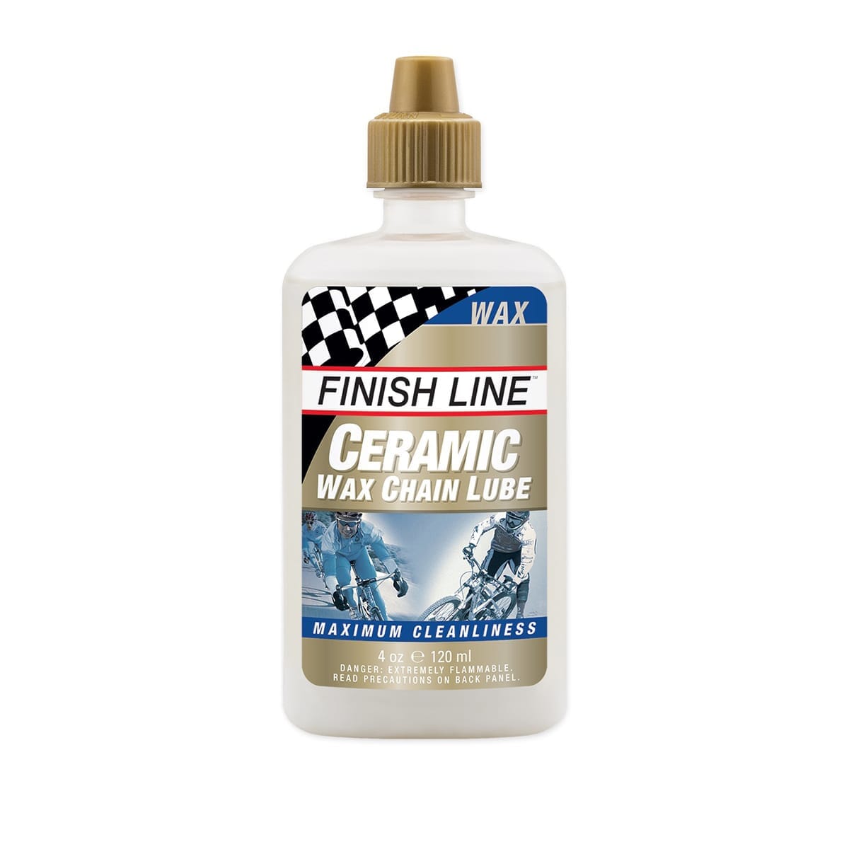 Keramisk Kædesmøremiddel i Flaske FINISH LINE CERAMIC WAX LUBE - Alle Forhold (120 ml)