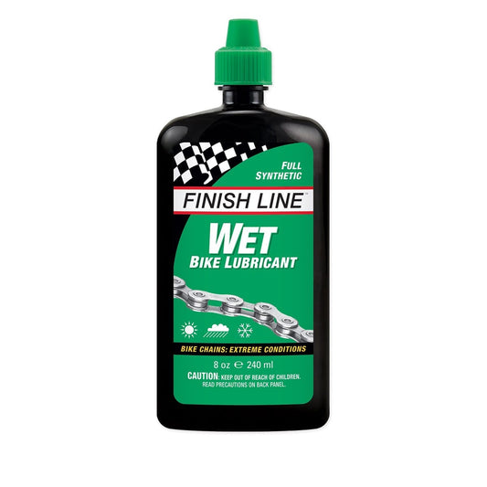 Λιπαντικό Αλυσίδας σε Φιαλίδιο FINISH LINE WET LUBE - Ακραίες Συνθήκες (240 ml)