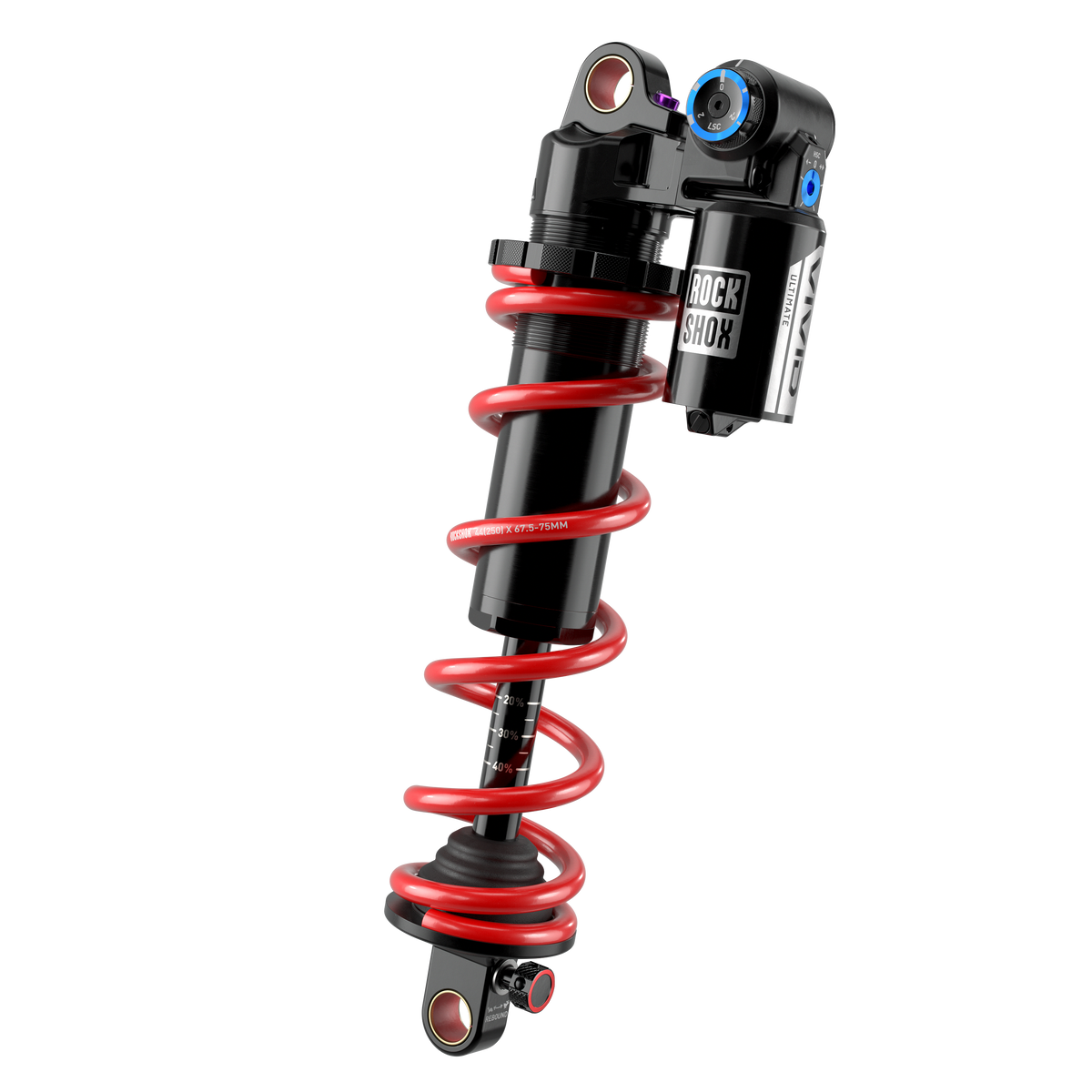 ROCKSHOX VIVID COIL ULTIMATE DH RC2 D1 Standard Shock Absorber