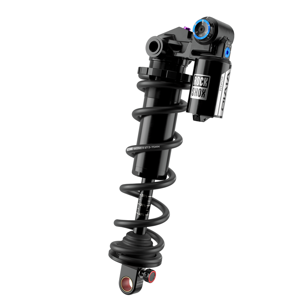 Tlumič ROCKSHOX VIVID COIL ULTIMATE DH RC2 D1 Trunnion