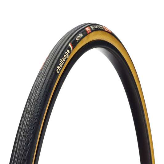 Opona CHALLENGE OPEN STRADA 700c TubeType Beżowa