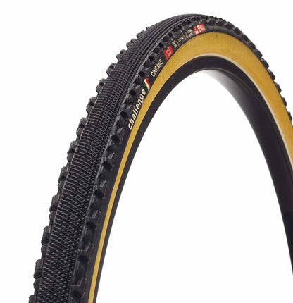 Anvelopă CHALLENGE OPEN CHICANE 700x33c TubeType Bej