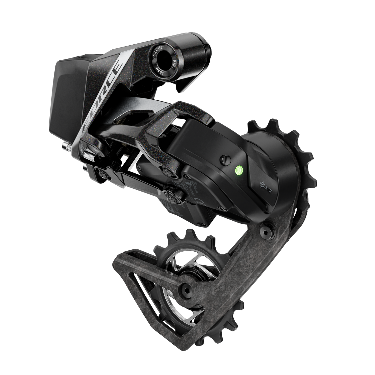 Bageste Gearskifter SRAM FORCE AXS E1 2x12V Max 36 Tænder (Uden Batteri)