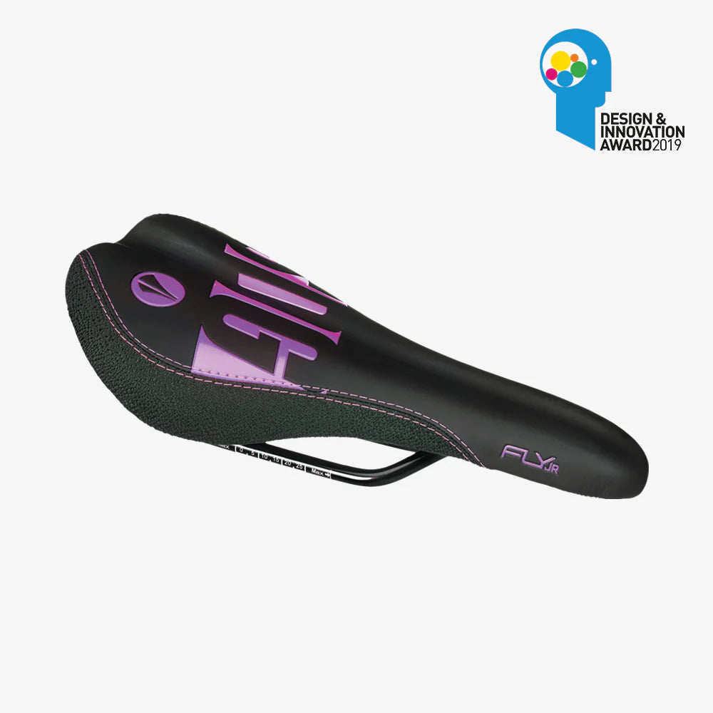 SDG FLY Junior -satula Musta/Violetti