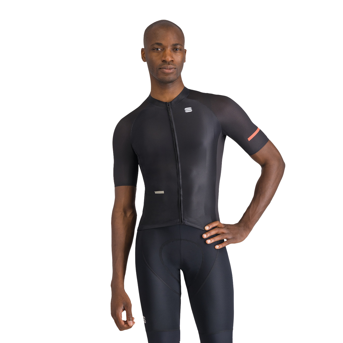 Trøje SPORTFUL SUPERNOVA Korte Ærmer Sort
