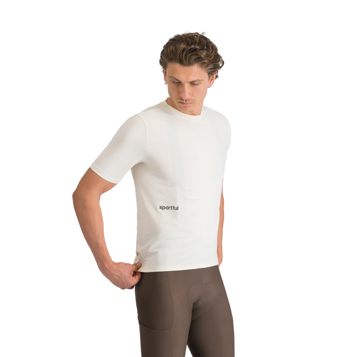 Trøje SPORTFUL SUPERGIARA TEE Korte Ærmer Creme