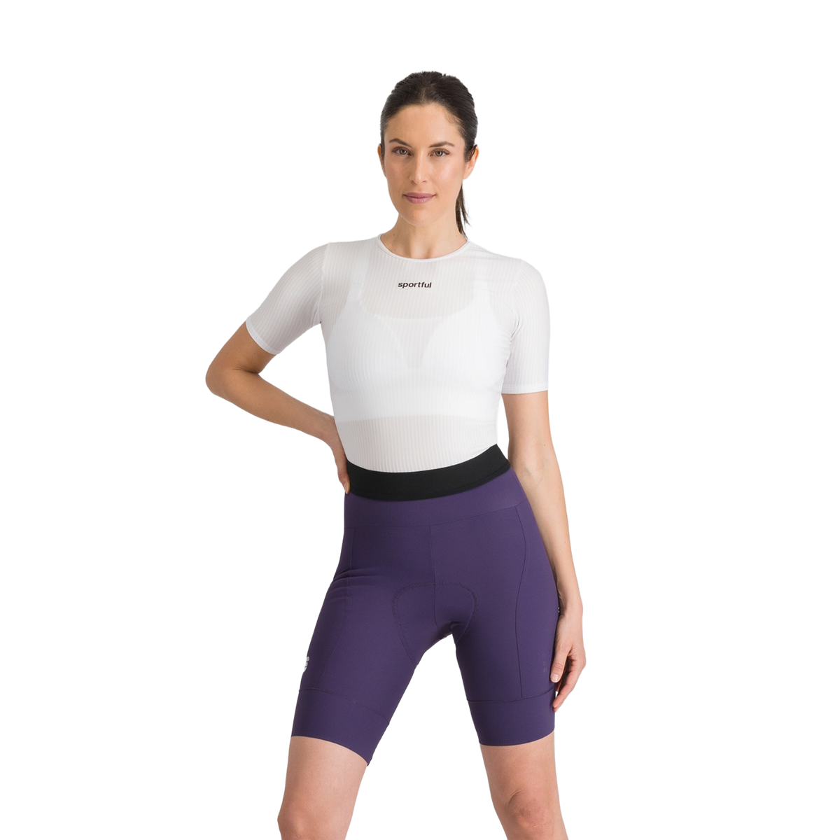 SPORTFUL SRK Women's Short Cycling Shorts Purple