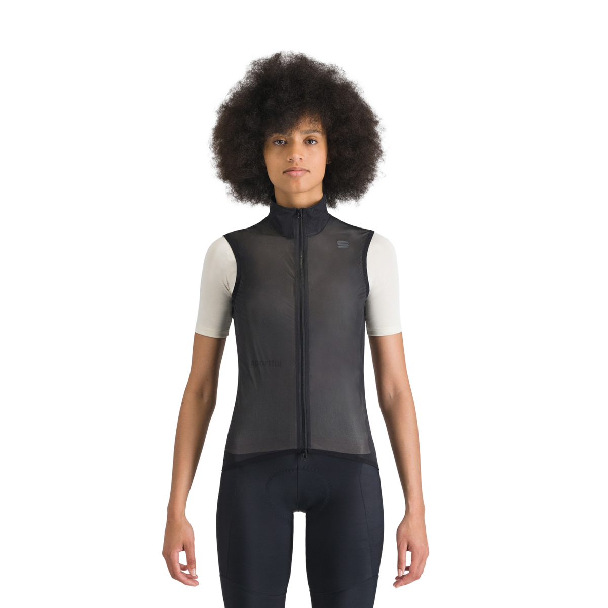 Ærmeløs Jakke SPORTFUL LIGHT AIR Dame Sort
