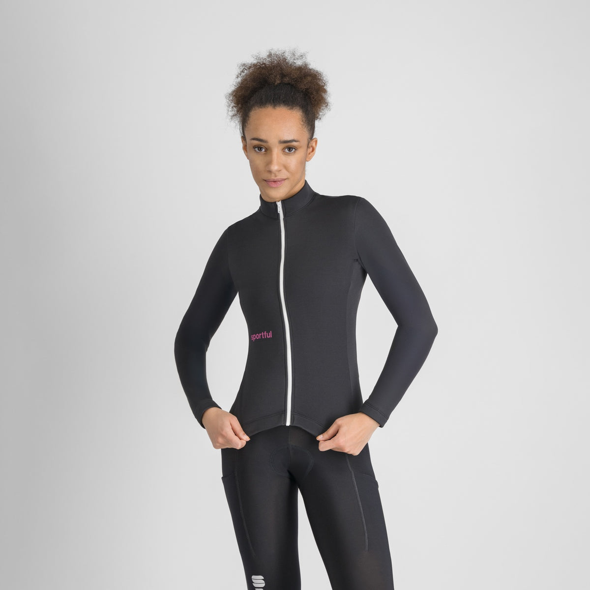 Black SPORTFUL CLASSIC Women's Long-Sleeve Jersey