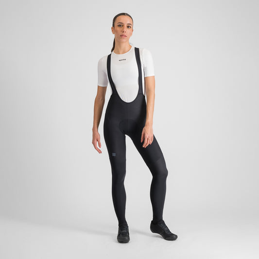 Długie Spodnie na Szelkach SPORTFUL PULSE Damskie Czarny