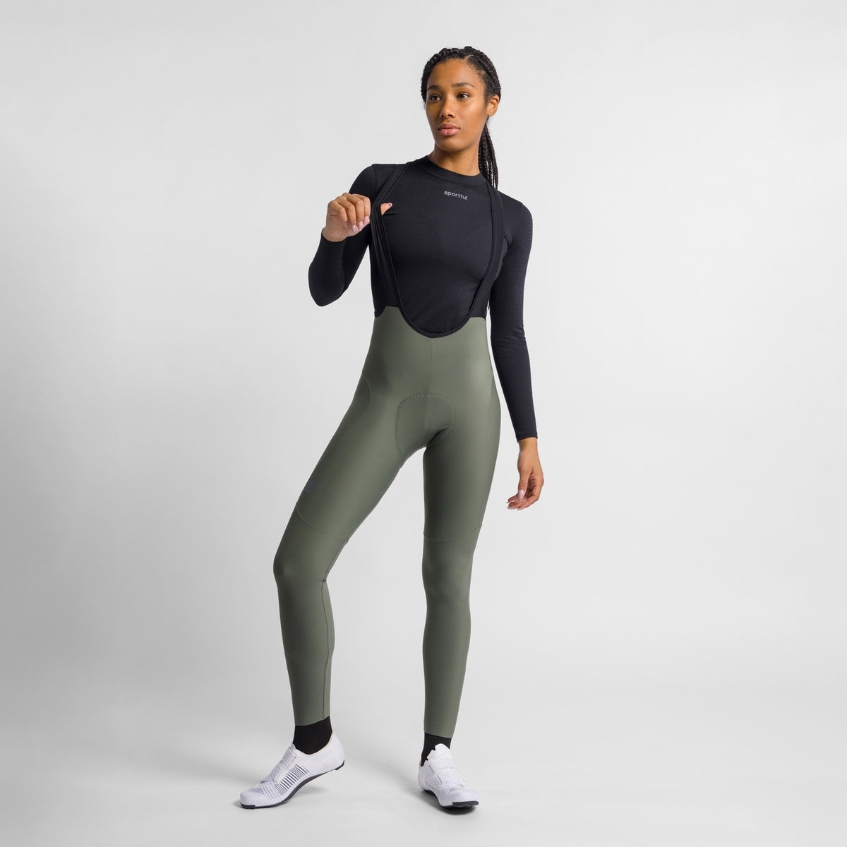SPORTFUL PULSE damlångbyxor i grönt