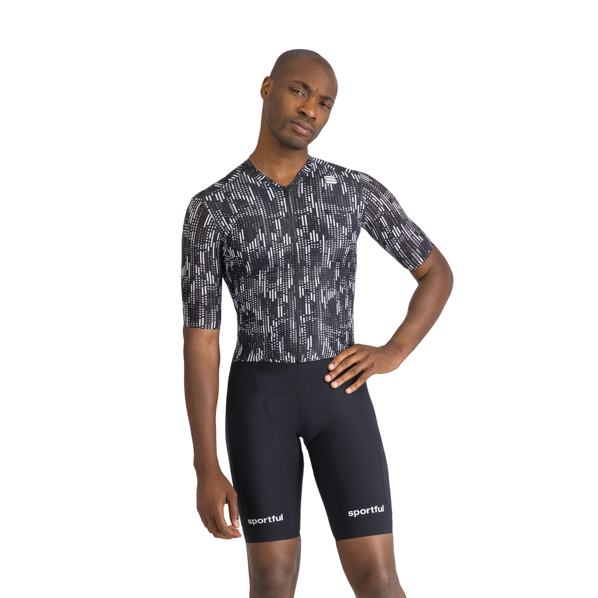 Kombination SPORTFUL G-SUIT Korte Ærmer Sort/Hvid