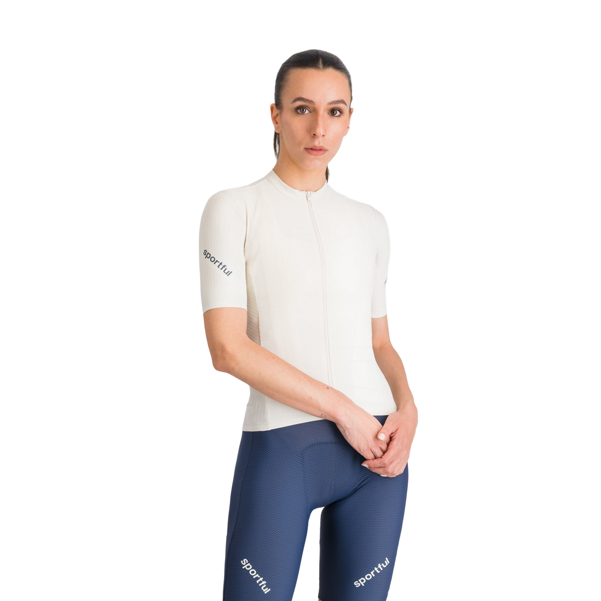 Jersey SPORTFUL HYPEREPIC Korte Mouwen Dames Crème