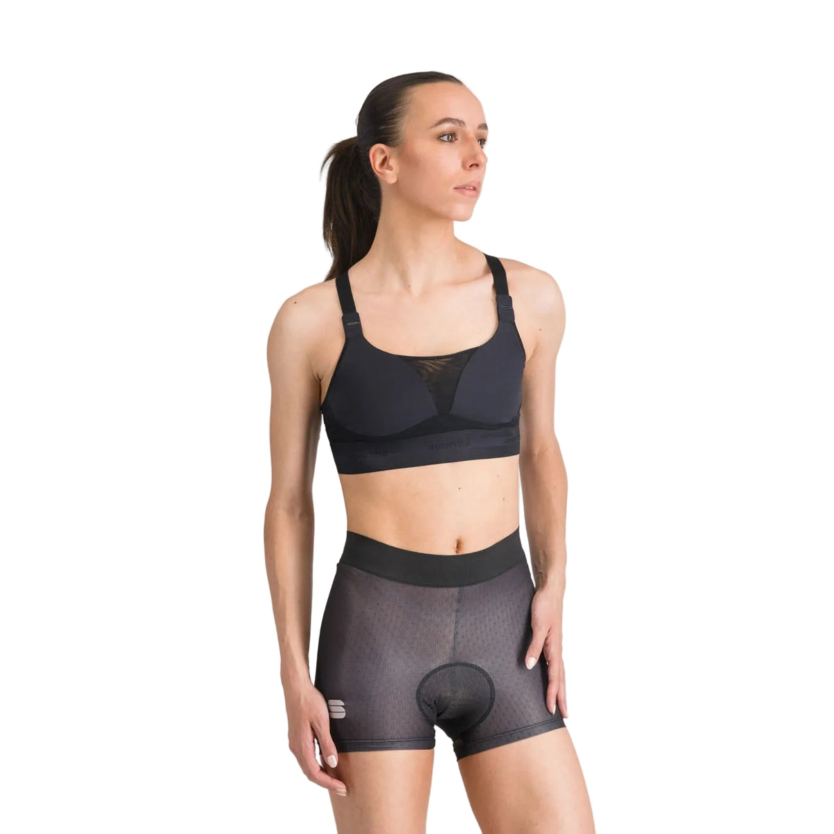 Sportovní podprsenka SPORTFUL ESSENTIAL dámská černá