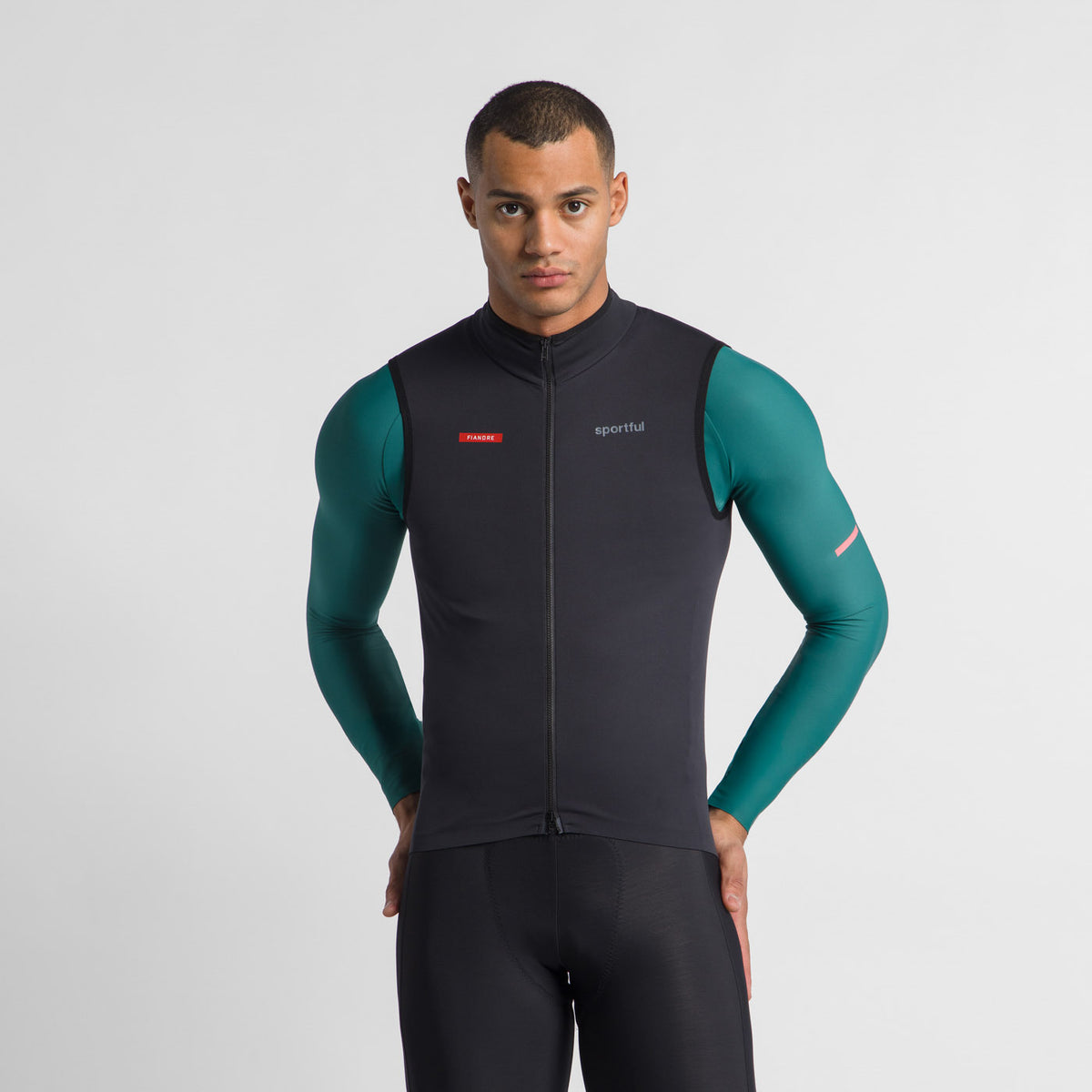 Ærmeløs Cykelvest SPORTFUL FIANDRE 2 Sort