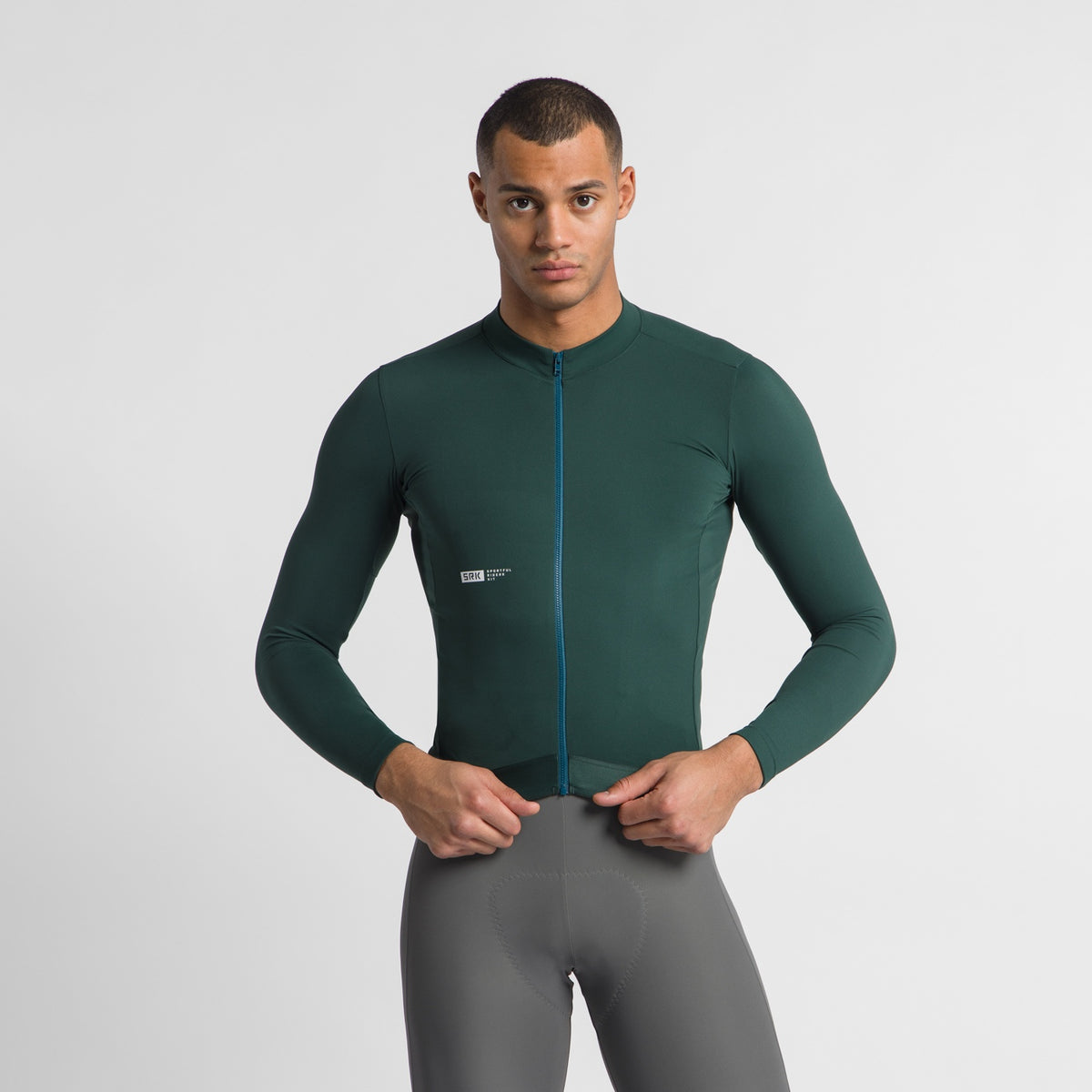 SPORTFUL SRK 2 pitkähihainen pyöräilypaita, vihreä