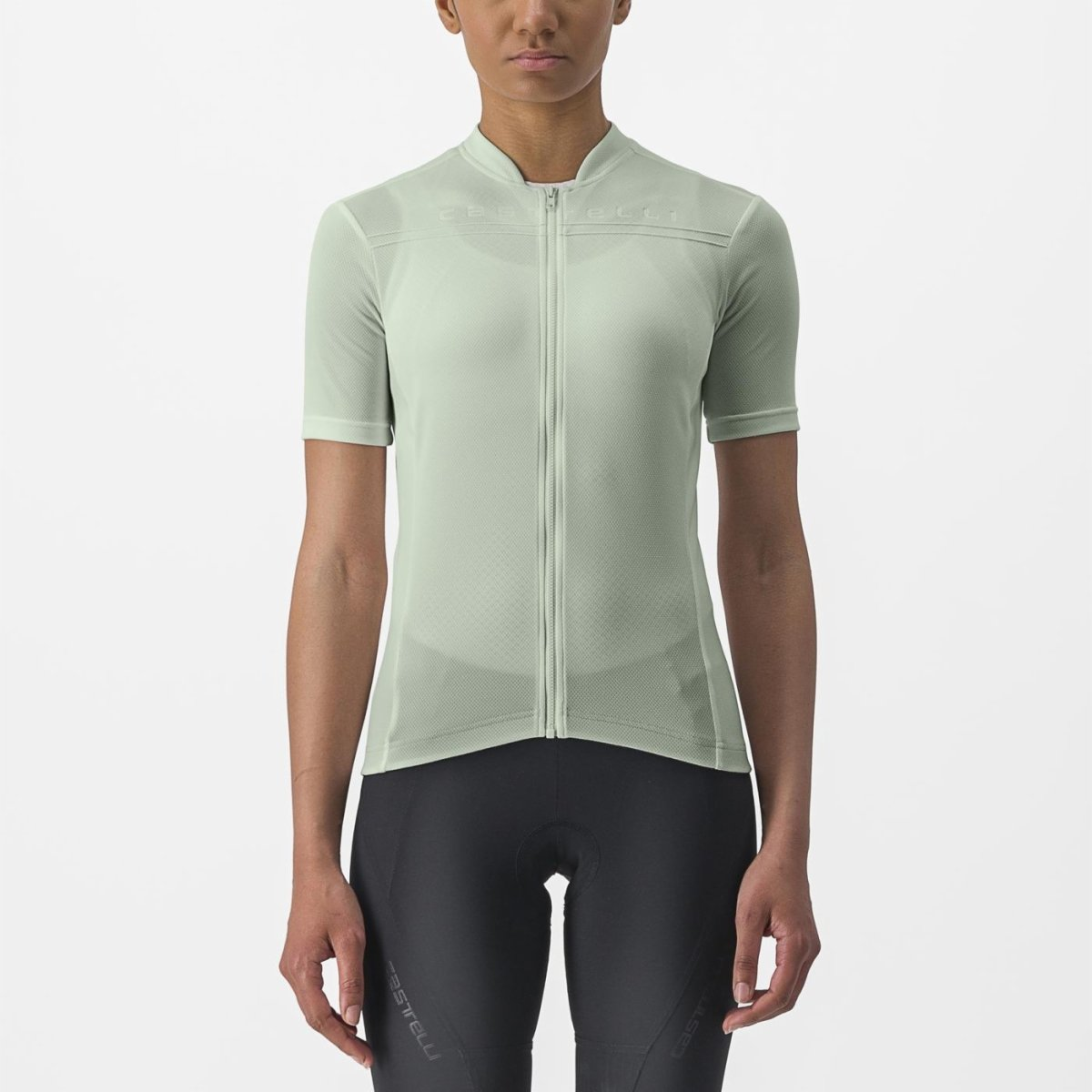 Shirt CASTELLI ANIMA 4 Dames Korte Mouwen Groen