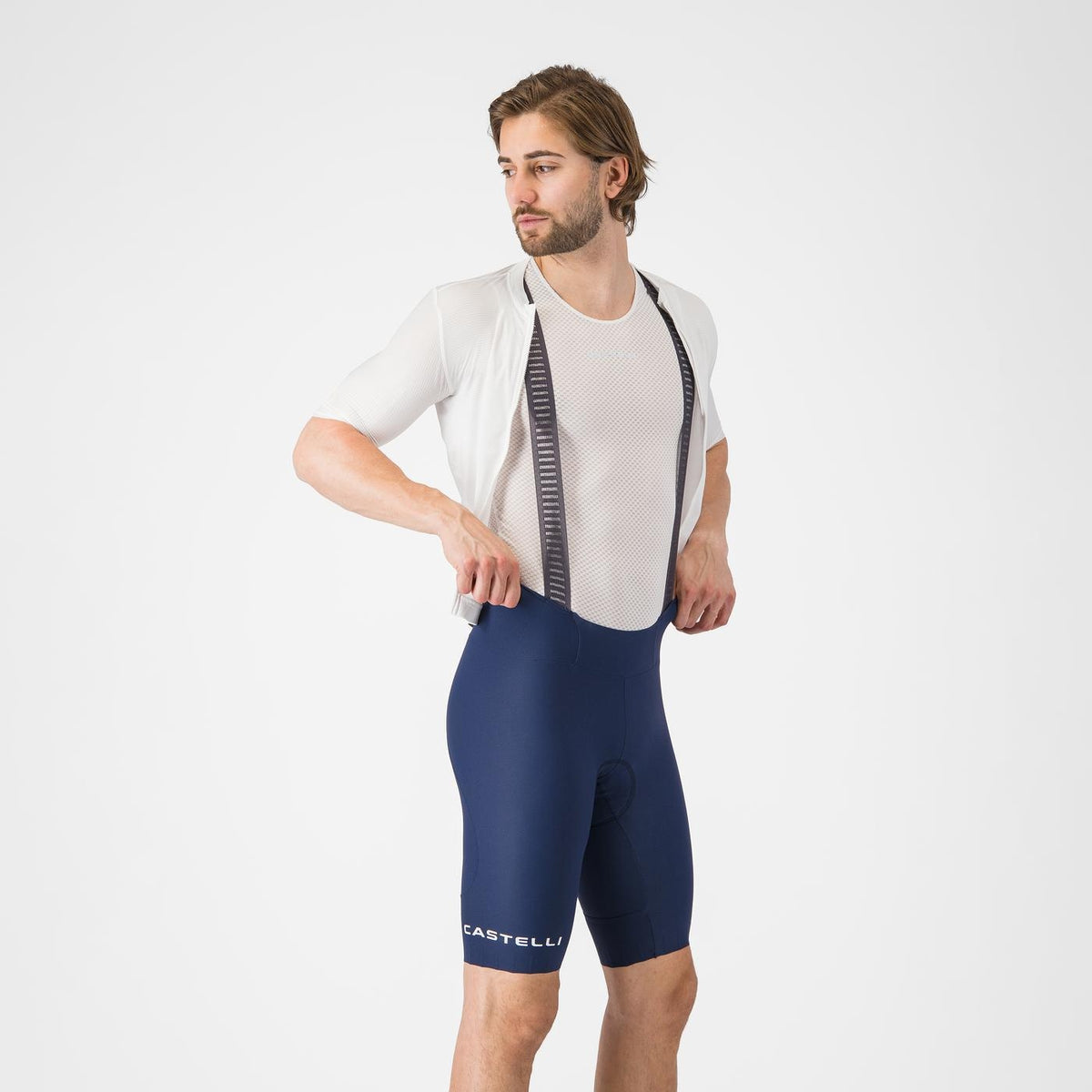 CASTELLI ESPRESSO 2 Bib Shorts Blue