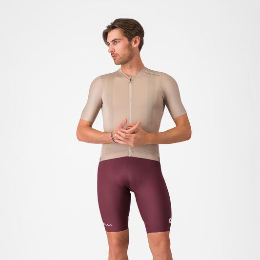 Korte Bretelles-broek CASTELLI ESPRESSO 2 Bordeaux