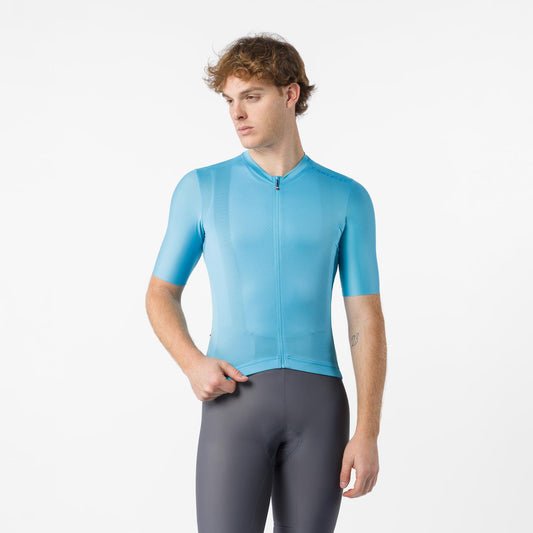 Fietsshirt CASTELLI ESPRESSO 2 Korte Mouwen Turquoise