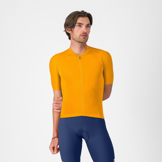 CASTELLI ESPRESSO 2 Shirt Korte Mouwen Oranje