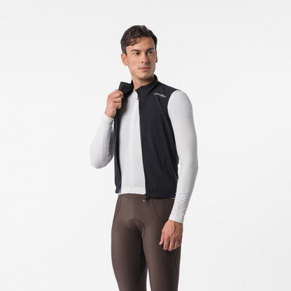 CASTELLI ESPRESSO 2 Sleeveless Jacket Black/White