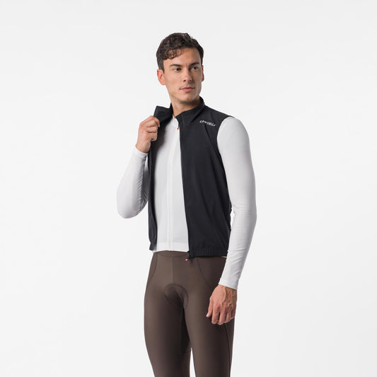 Mouwloos Vest CASTELLI ESPRESSO 2 Zwart