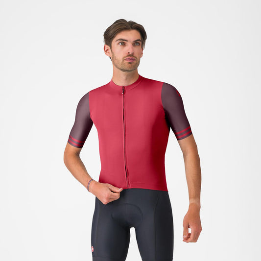 CASTELLI PROLOGO LITE 2 Korte Mouwen Truitje Bordeauxrood