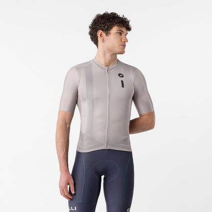 Maillot CASTELLI DRITTONE LOGO Manches Courtes Clay