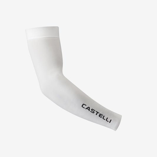 Návleky CASTELLI UPF 50 + LIGHT 3 Bílé