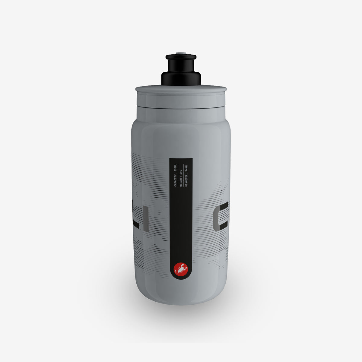 Παγούρι CASTELLI CLOUD (550ml) Γκρι