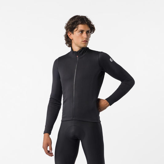 Koszulka CASTELLI COMPETIZIONE THERMAL Długi Rękaw Czarna