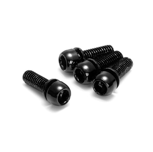 REVERSE COMPONENTS 4-Bolt Kit for Calliper Mount M6 x 18 mm Black