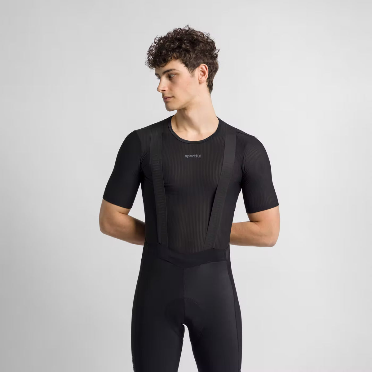 SPORTFUL WINTER Black Short-Sleeve Base Layer