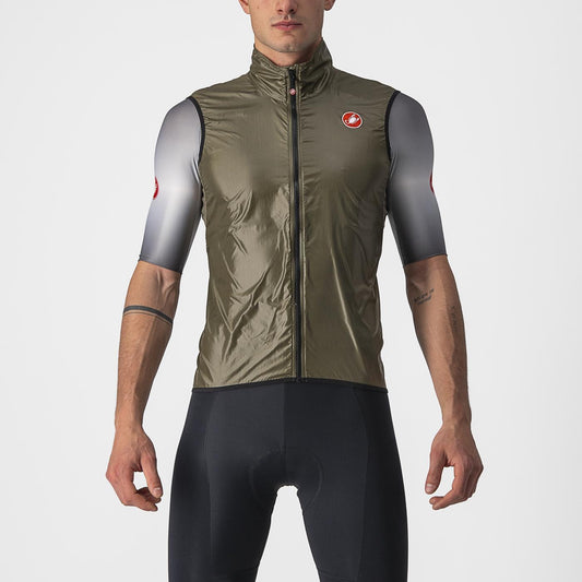 CASTELLI ARIA Ruskea hihaton liivi
