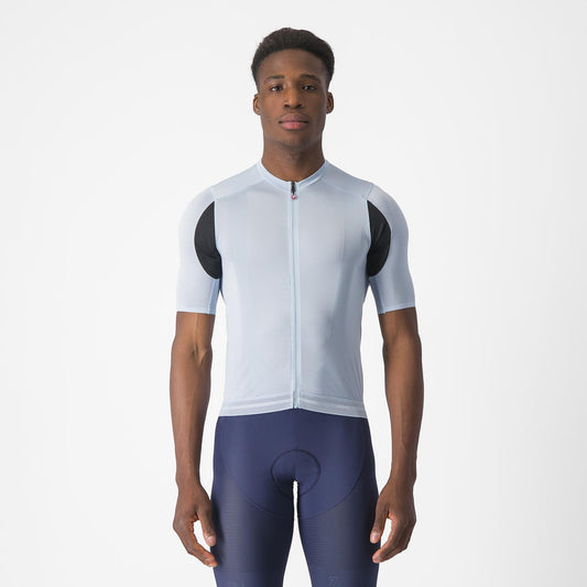 Shirt CASTELLI SUPERLEGGERA 3 Korte Mouwen Blauw