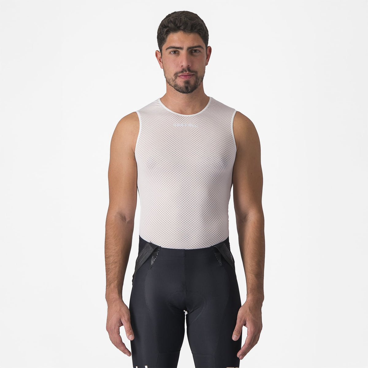 Undertrøje CASTELLI PRO MESH 2.0 Ærmeløs Hvid