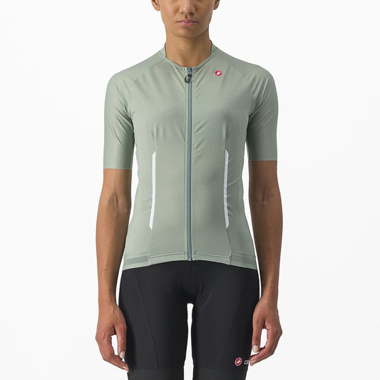 CASTELLI ENDURANCE W Damesshirt Korte Mouwen Groen