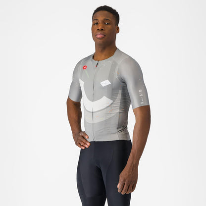 CASTELLI R-A/D kortärmad tröja Flerfärgad Grå