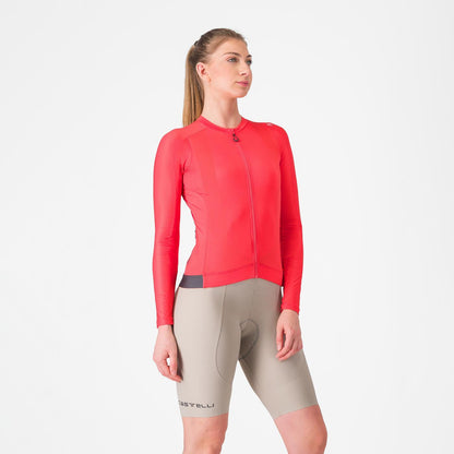 Korte Bretelbroek CASTELLI ESPRESSO W DT Dames Beige