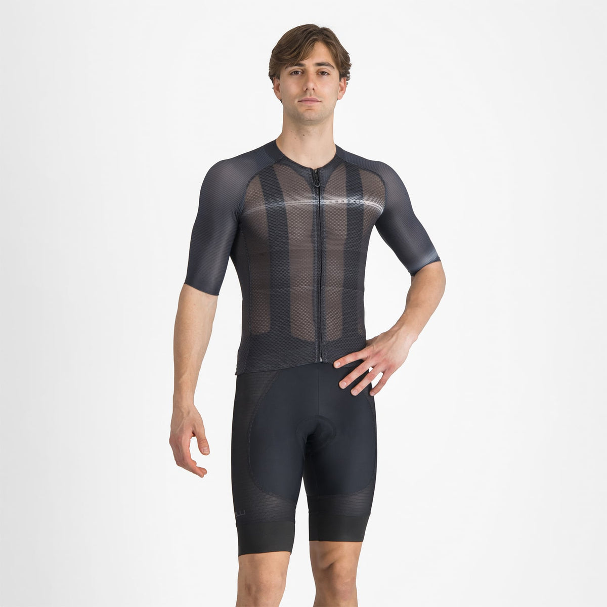 Cykelshorts med Axelband CASTELLI A/C Svart